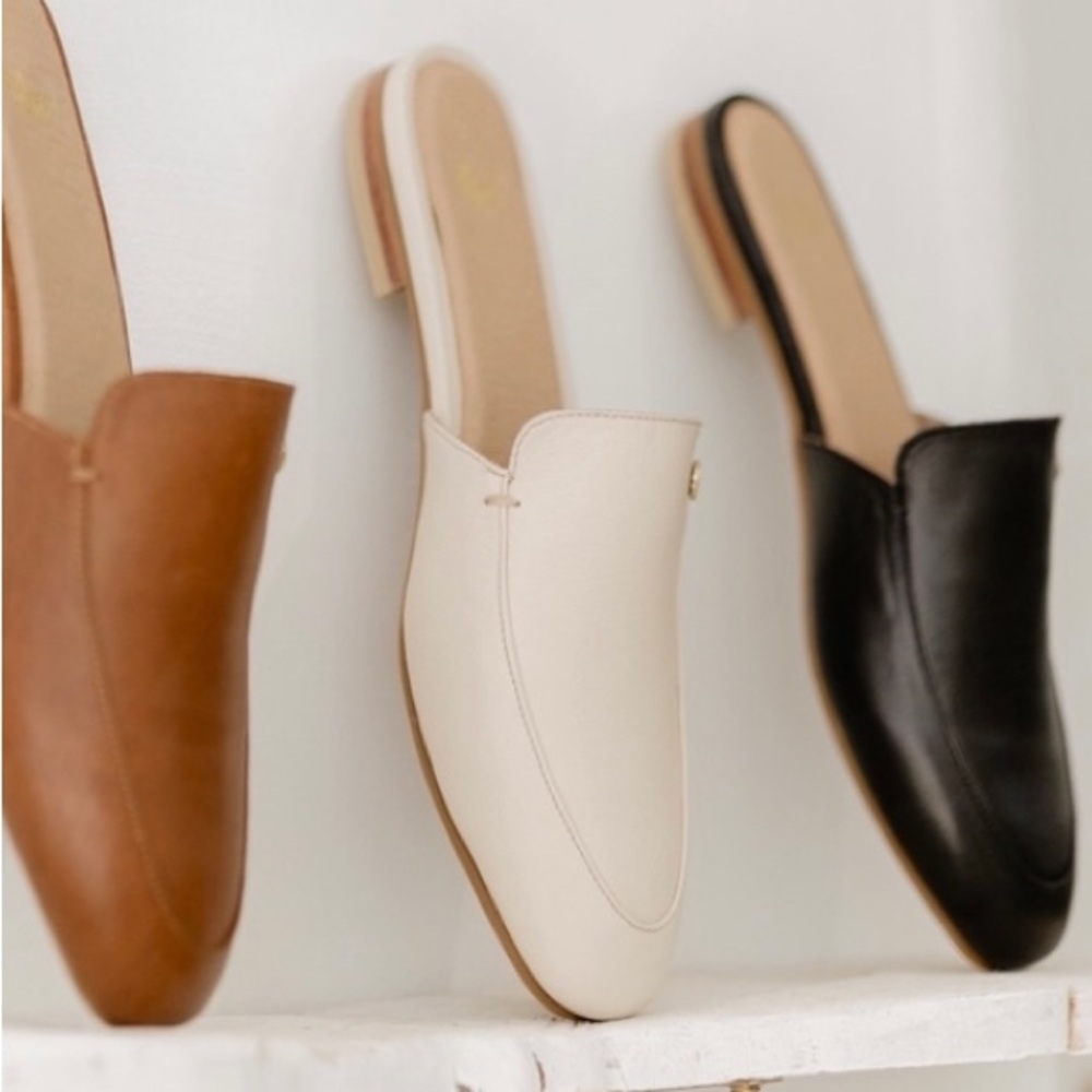 Stivali New York Tan Slip On Mule